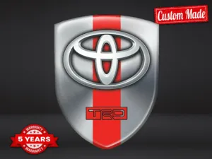 Toyota Company Logo Stickers Sports Star Professional